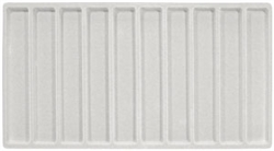 Flocked Insert Flocked Insert 10 Section
